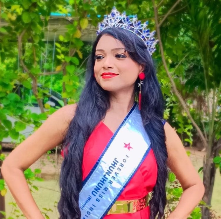 Monodipa Sarkar Shines as Newly Crowned Miss Jhunjhunu 2023 organised by Forever Star India