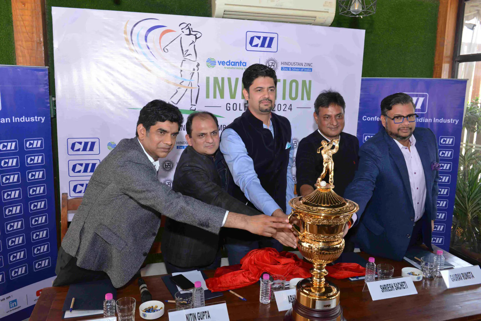 CII-VEDANTA HINDUSTAN ZINC LTD INVITATION GOLF CUP ON 28 JANUARY 2024
