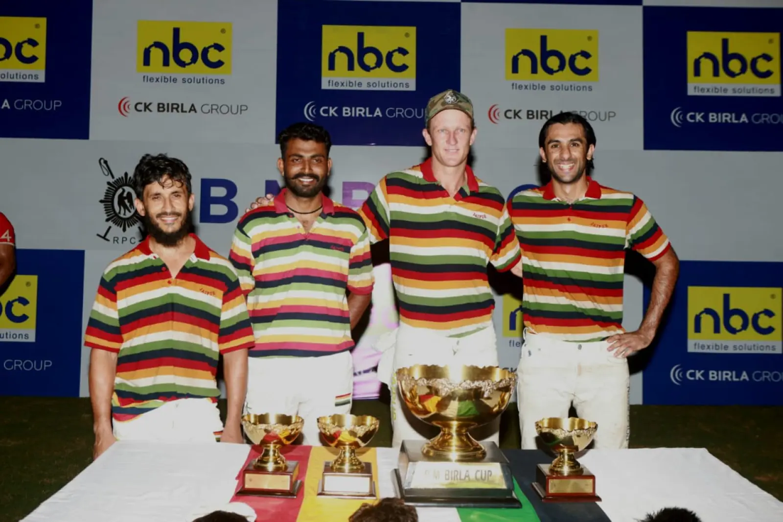 Team jaipur wins bm birla cup with a score of 98